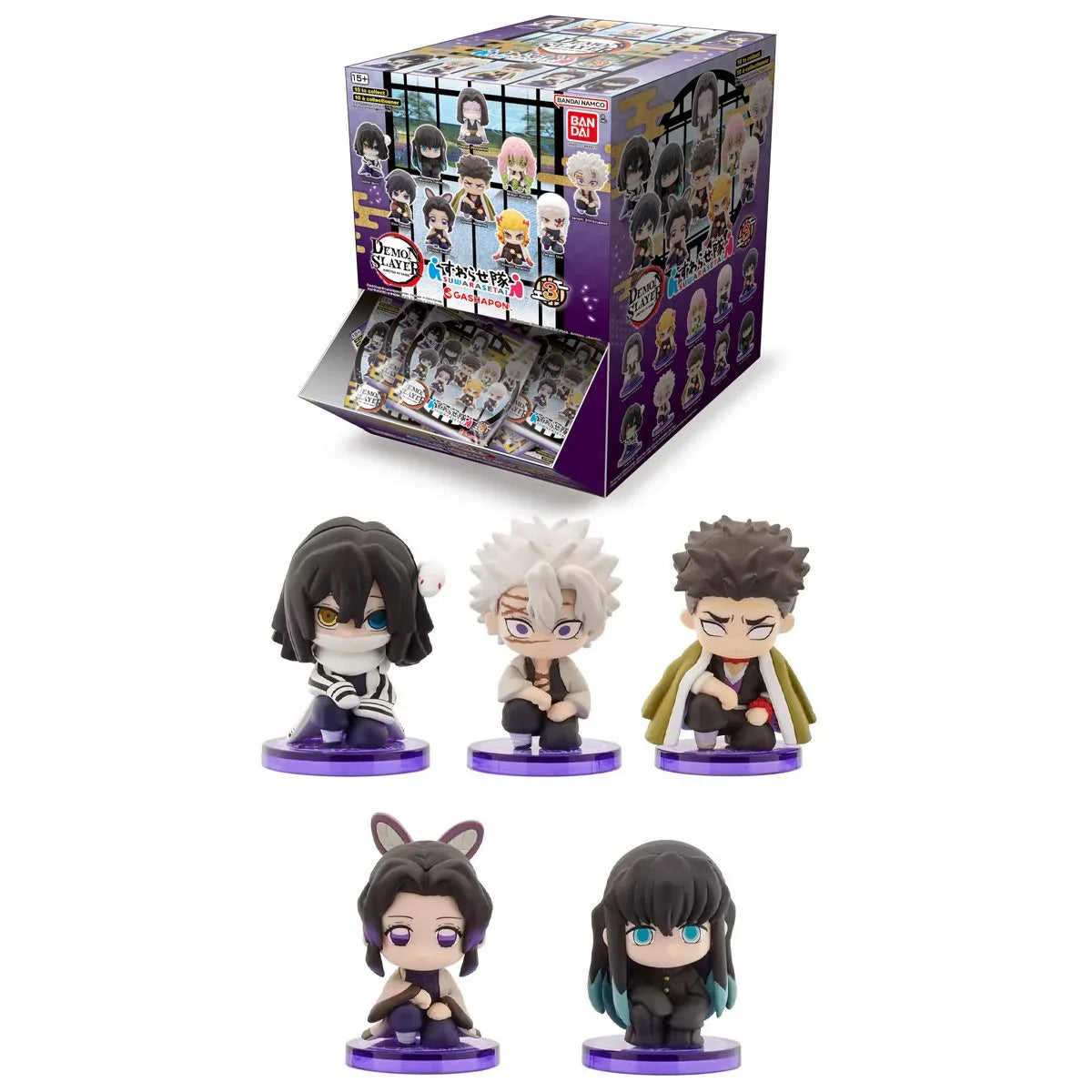 Bandai: Gashapon - Demon Slayer Suwarasetai v.3 (x unidad)