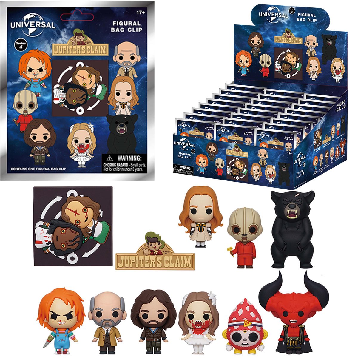 Monogram: Bag Clip | Universal Horror - Series 4 (x 1 unidad)