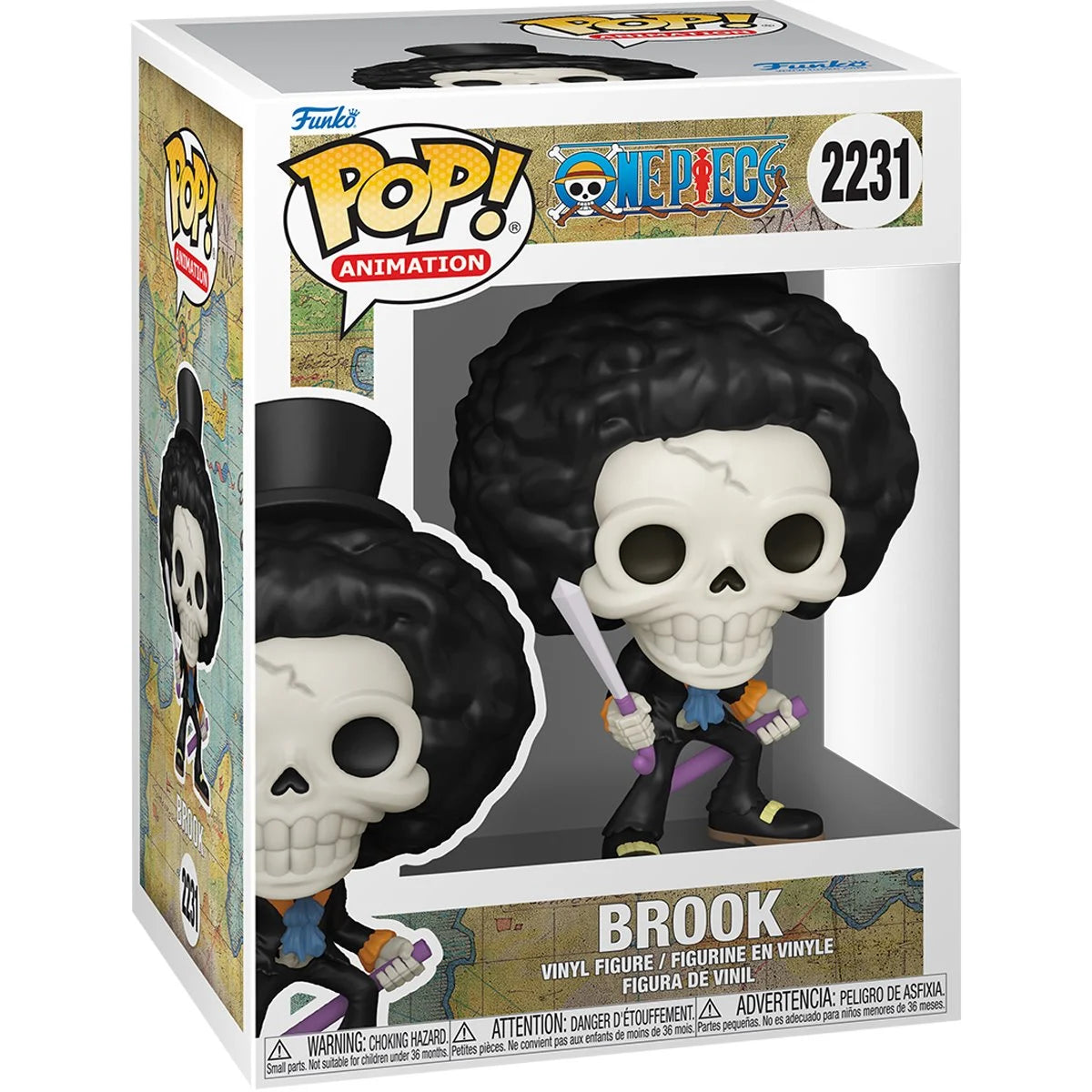 Funko Pop! Anime: One Piece - Brook 2231