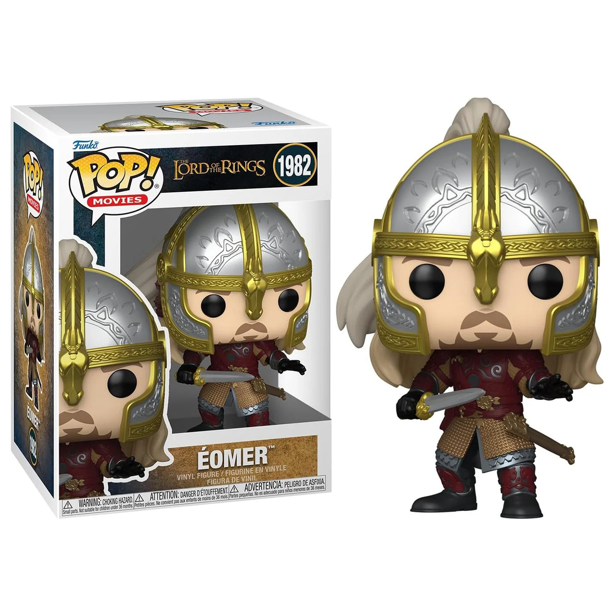 Funko Pop! Movies: The Lord of the Rings - Eomer 1982