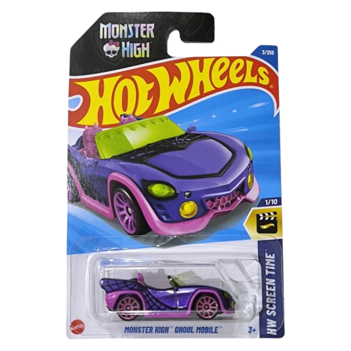 Hot Wheels - A Case (2025) - Monster High Ghoul Mobile