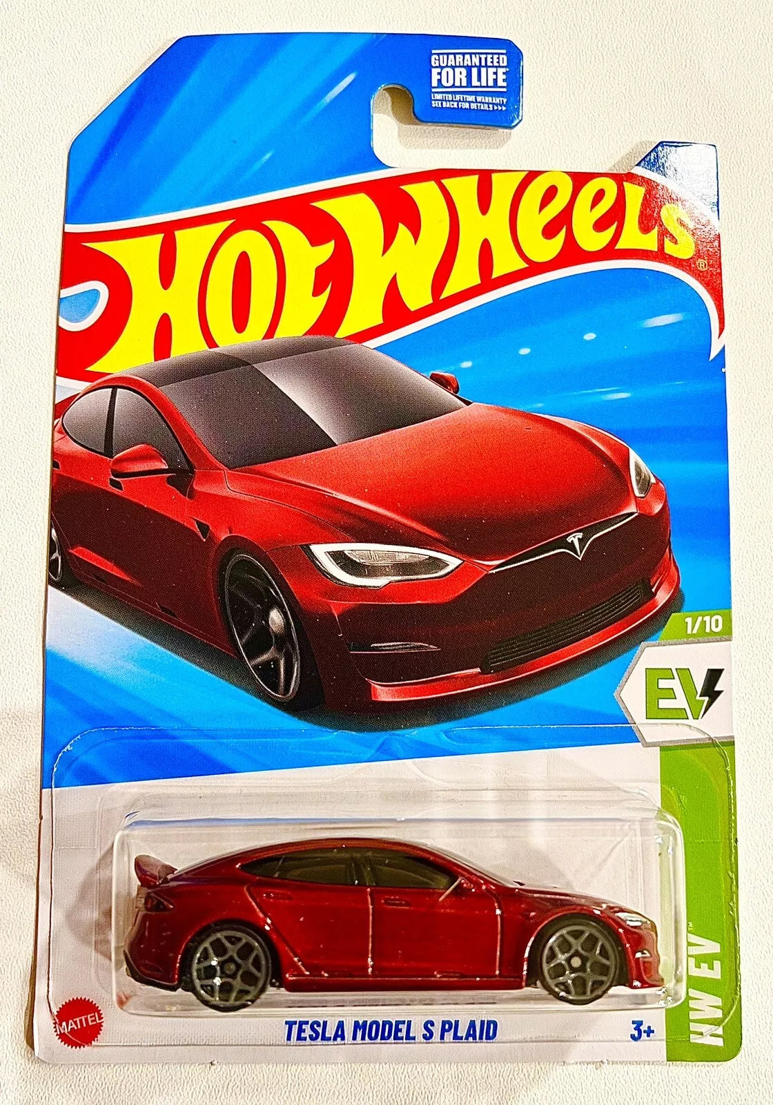 Hot Wheels - A Case (2025) - Tesla Model S Plaid