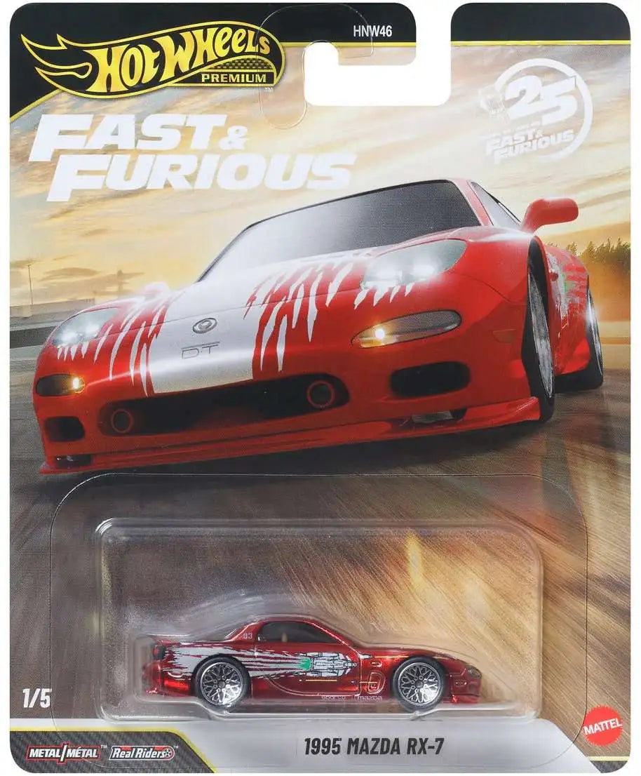 Hot Wheels: Premium | Fast and Furious - 95 Mazda Rx-7