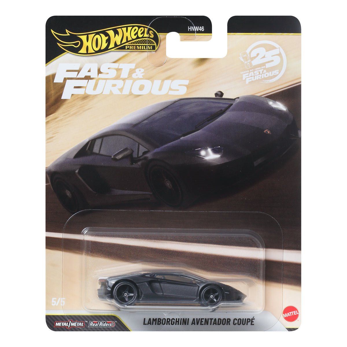 Hot Wheels: Premium | Fast and Furious - Lamborghini Aventador Coupe