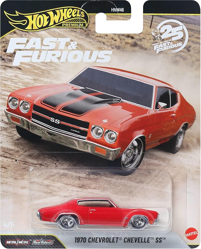 Hot Wheels: Premium | Fast and Furious - 1970 Chevrolet Chevelle Ss