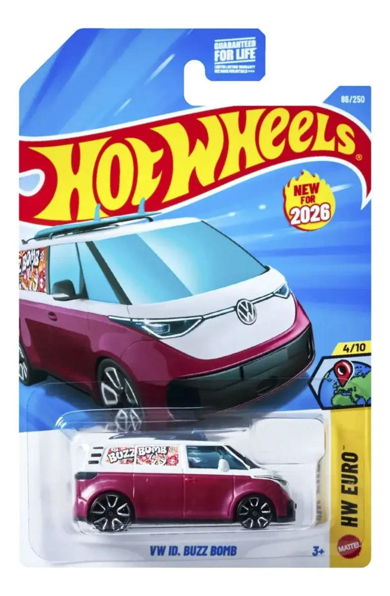 Hot Wheels - D Case (2026) - VW ID. Buzz Bomb