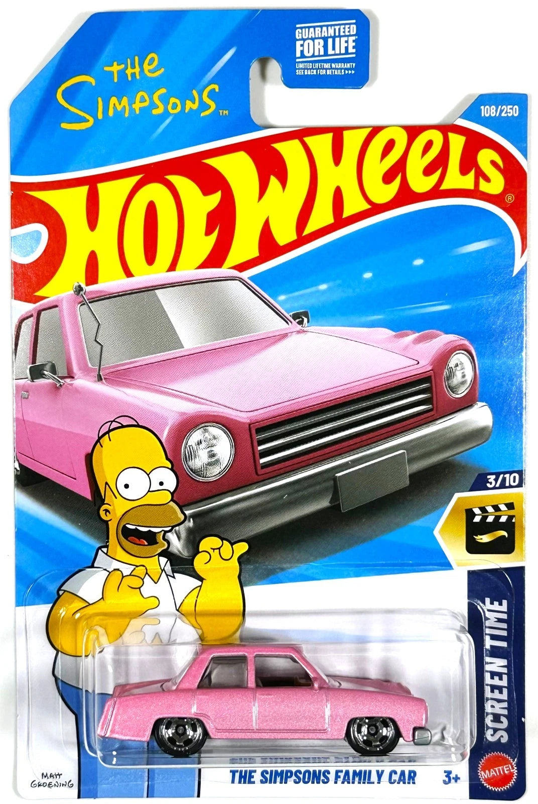Hot Wheels - F Case (2026) - The Simpsons - Family Car