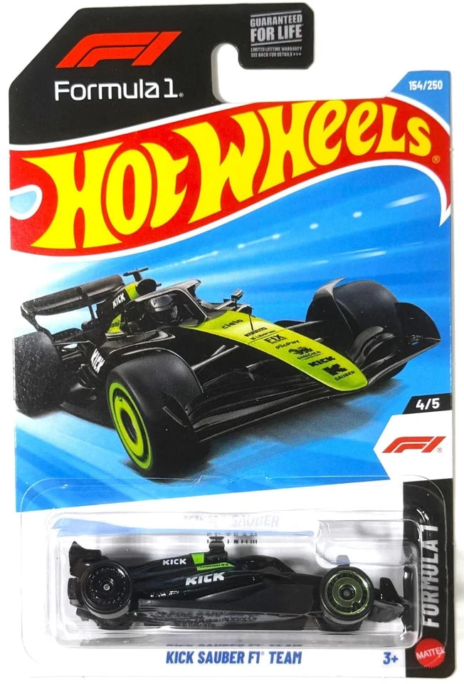 Hot Wheels - J Case (2026) - Kick Sauber F1 Team