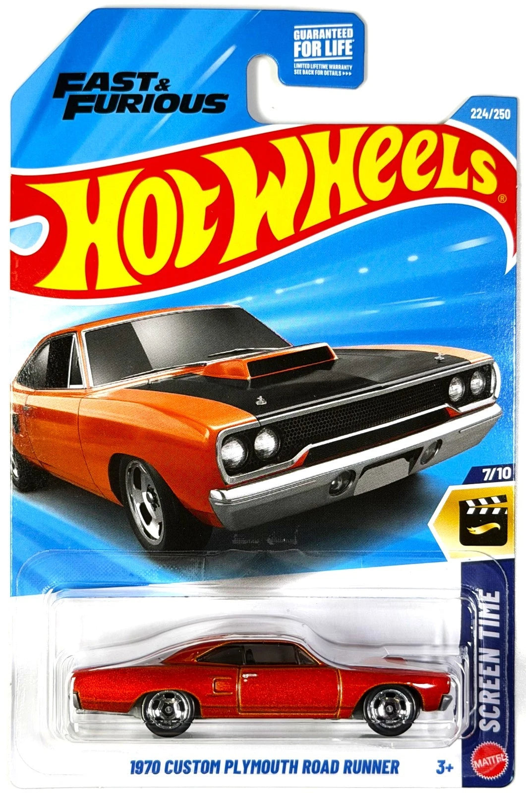 Hot Wheels: Basic Car - M Case (2026) - 1970 Custom Plymouth Road Runner