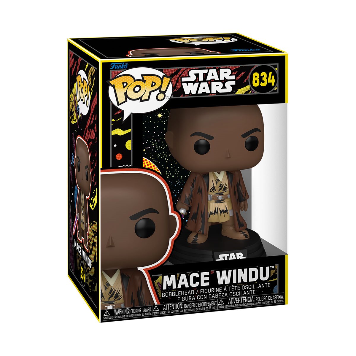 Funko Pop! Star Wars: May the Fourth - Mace Windu 834 (Retro)
