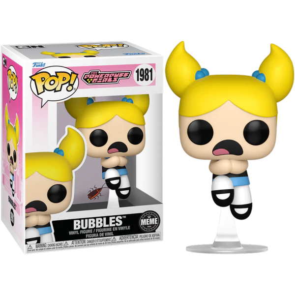 Funko Pop! Animation: Powerpuff Girls (Meme) - Bubbles 1981