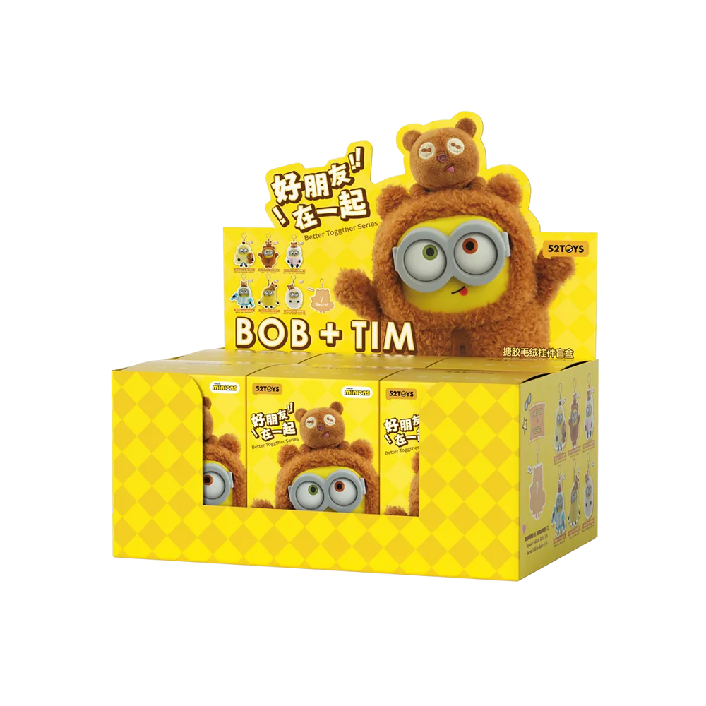52 Toys: Minions - Best Buddies Forever (Plush Keychain) - Blind Box (x unidad)