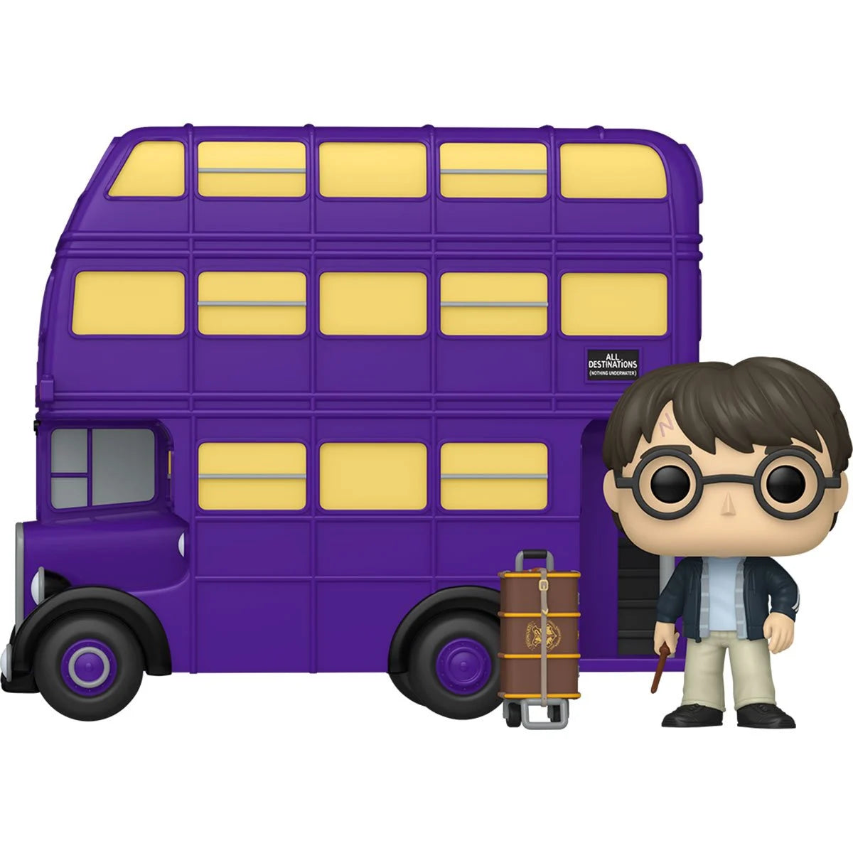 Funko Pop! Harry Potter with Knight Bus 139 (Ride) (SuperDeluxe)
