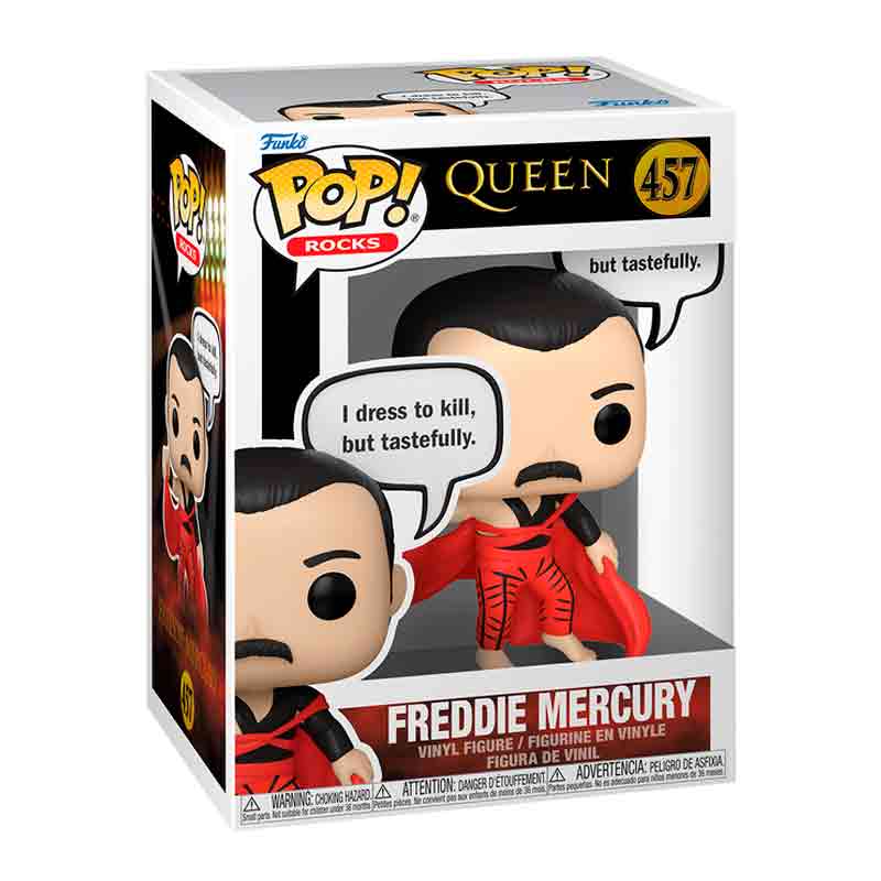 Funko Pop! Rocks: Queen - Freddie Mercury (I dress to kill, but tastefully) 457