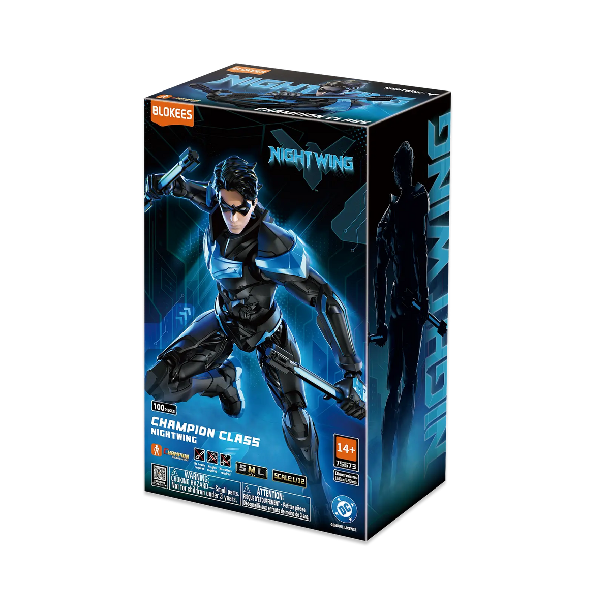 Blokees: DC - Nightwing Champion Class CC03 (Model Kit)