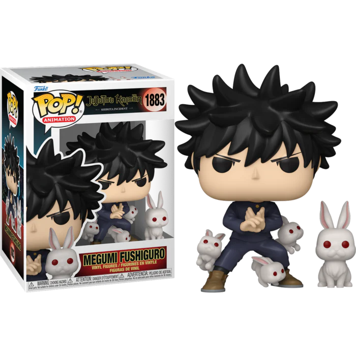 Funko Pop! Anime: Jujutsu Kaisen - Megumi Fushiguro (with Rabbits) 1883