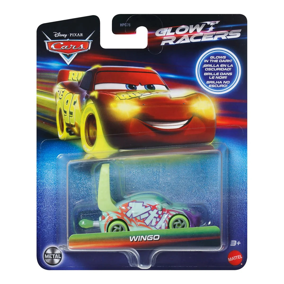 Cars Glow Racers 2025 - Nr Wingo W/ Flame