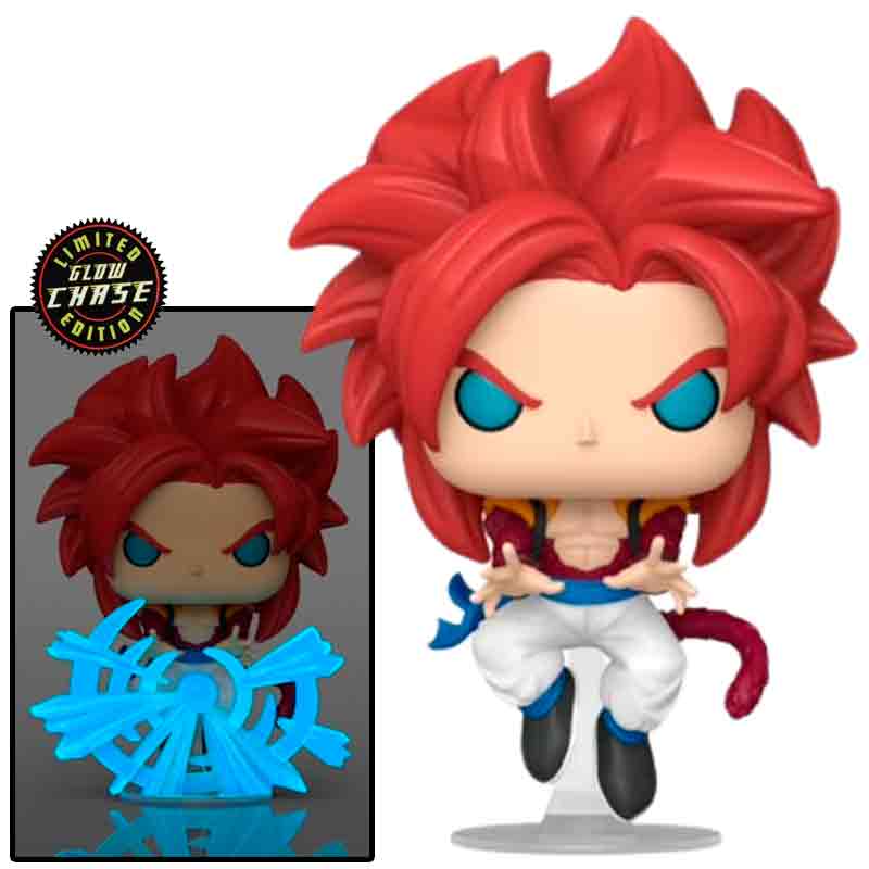 Funko Pop! Anime: Dragon Ball GT - Super Saiyan 4 Gogeta 2074 - CHASE