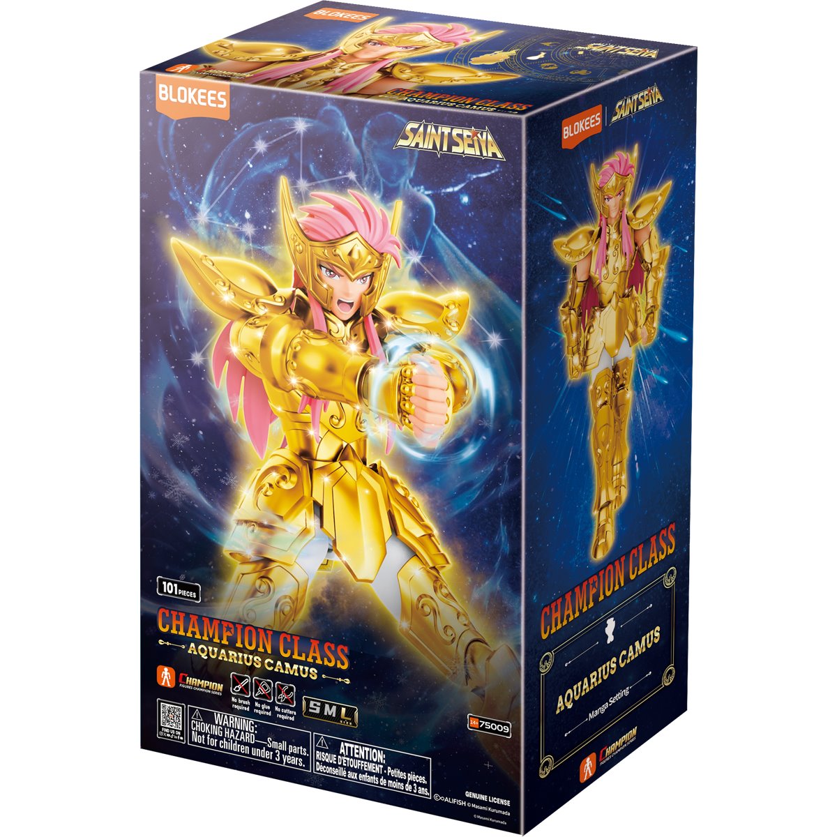 Blokees: Model Kit - Saint Seiya: Aquarius Camus Champion Class 08