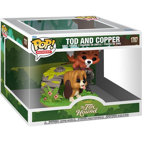 Funko Pop! Moments: Disney: The Fox and the Hound - Tod and Copper 1707