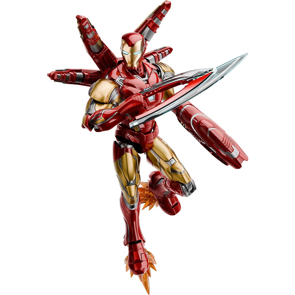 Blokees: Model Kit - Marvel Infinity Saga Champion Class - Iron Man MK85 - Deluxe Edition