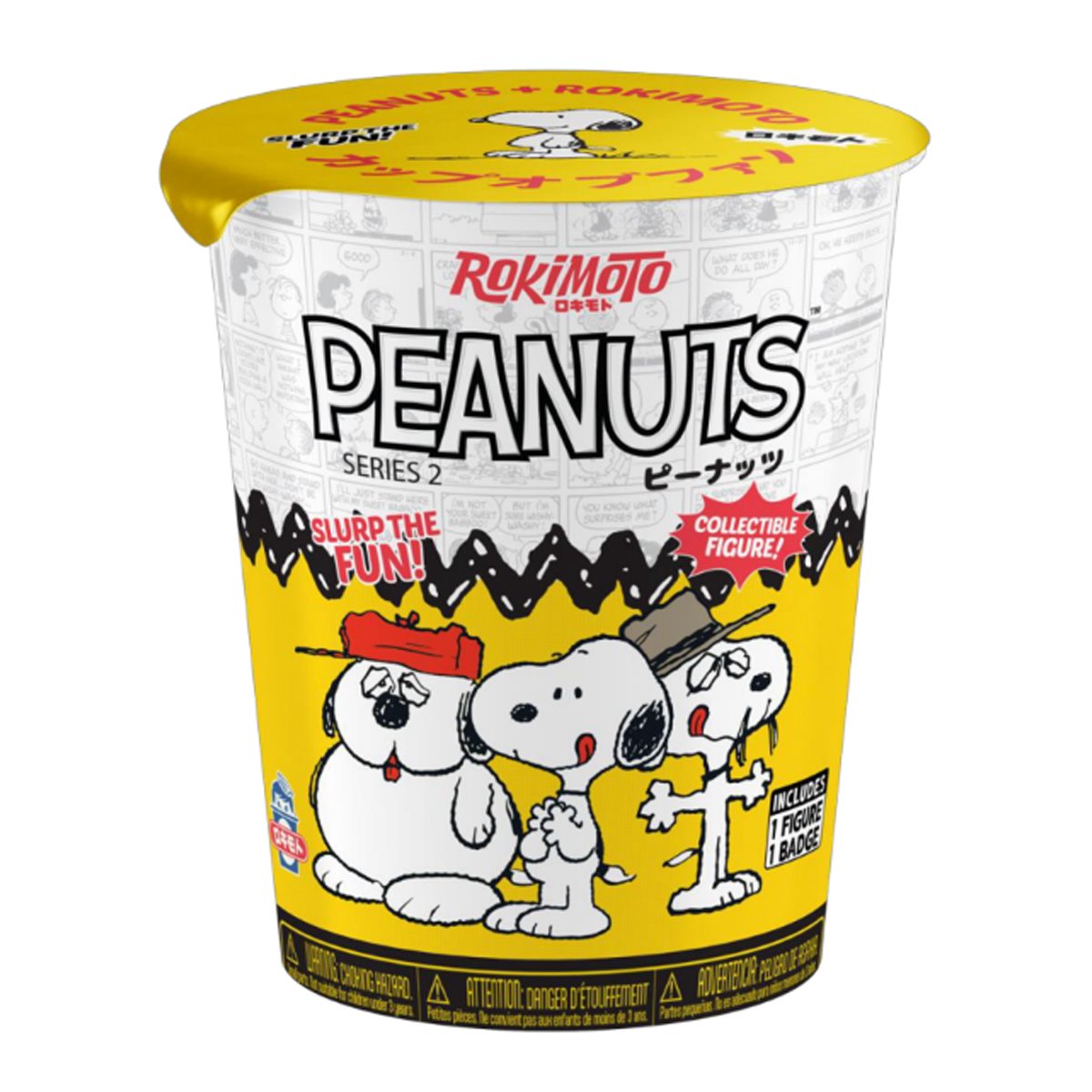 Rokimoto - Peanuts Cup Mystery Vinyl Figure Series 2 (x unidad)