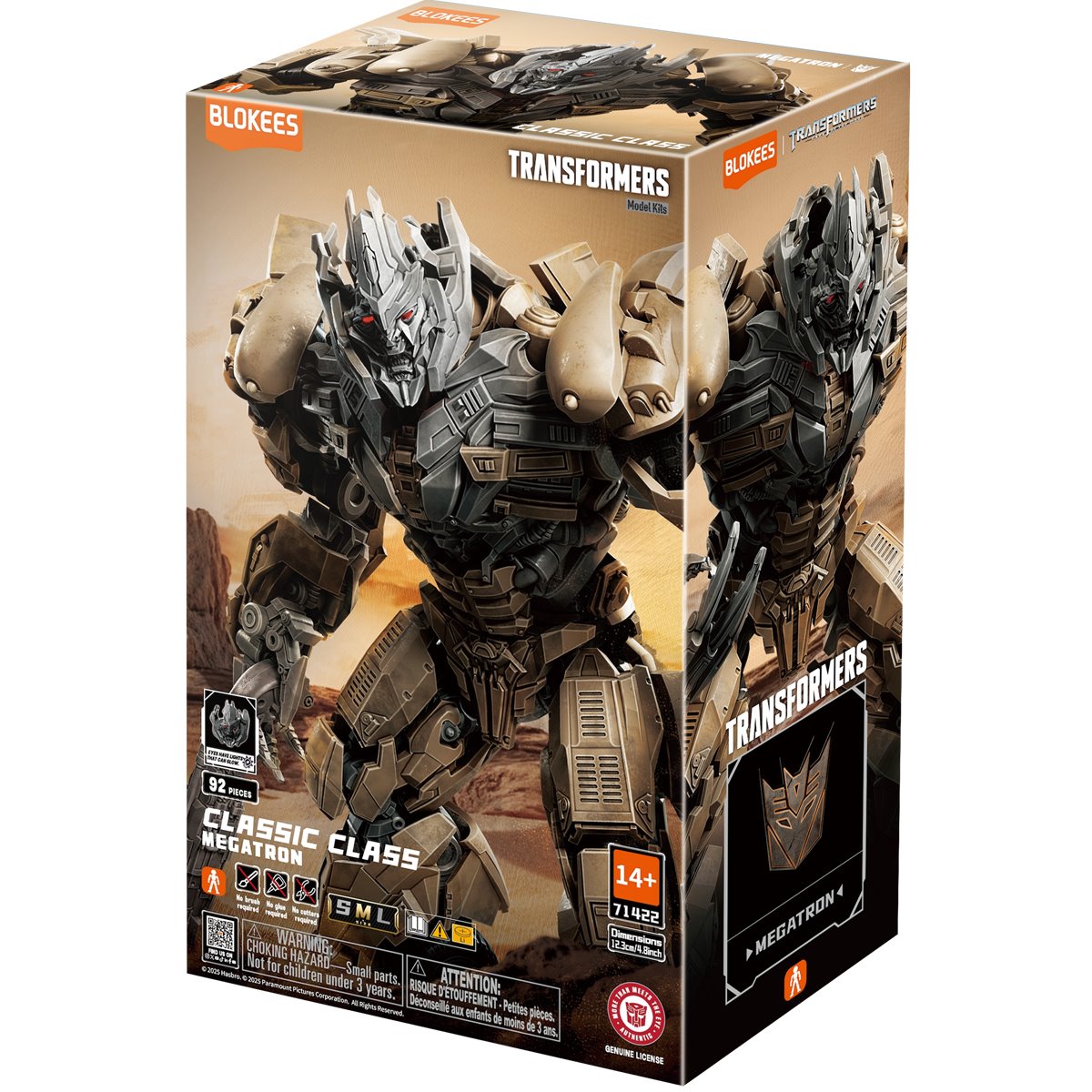 Blokees: Transformers - Classic Class Dark of the Moon - Megatron CC22 (Model Kit)