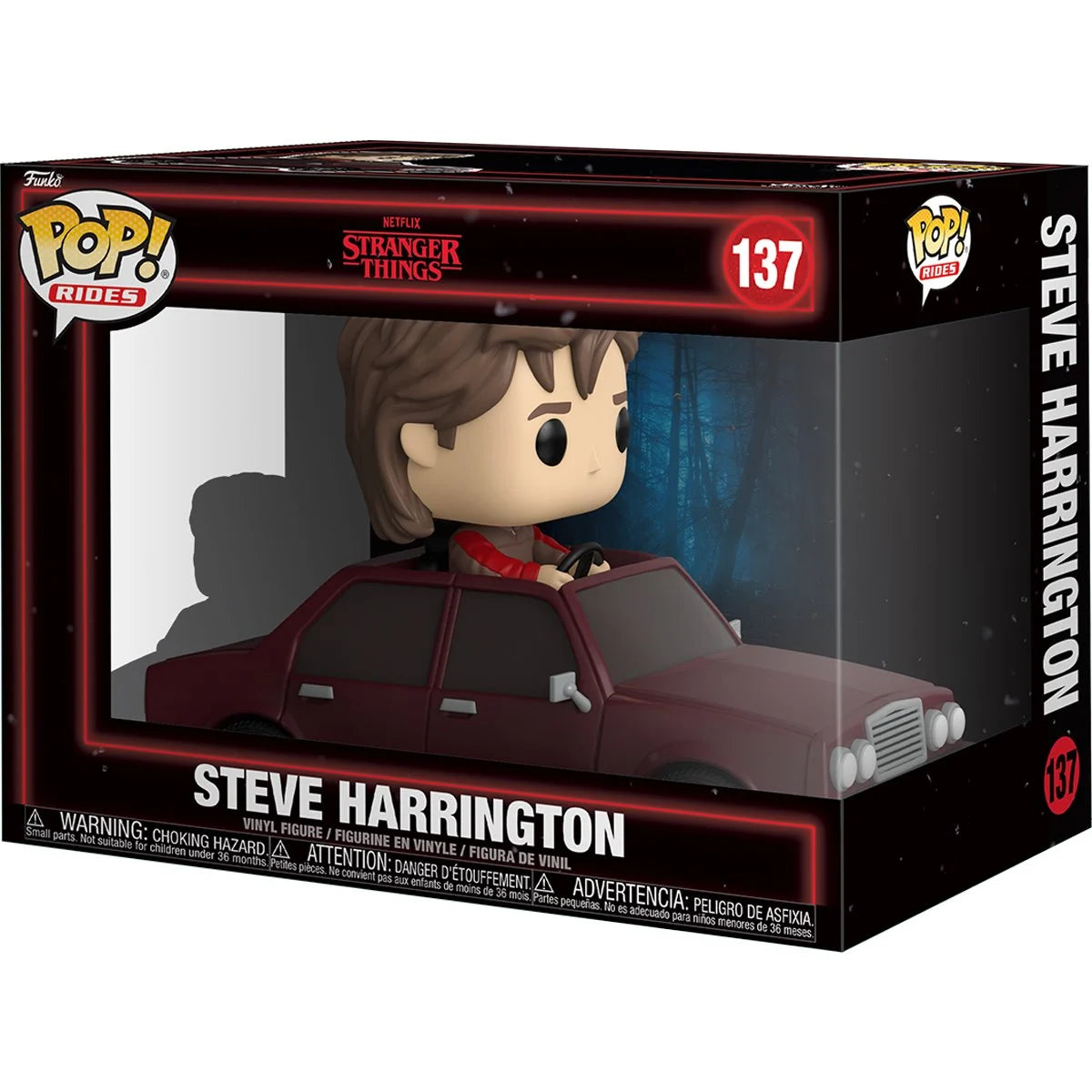 Funko Pop! Television: Stranger Things (Season 5) - Steve Harrington 137 (RIDE)