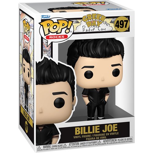 Funko Pop! Rock: Green Day - Billie Joe (Basket Case) 497