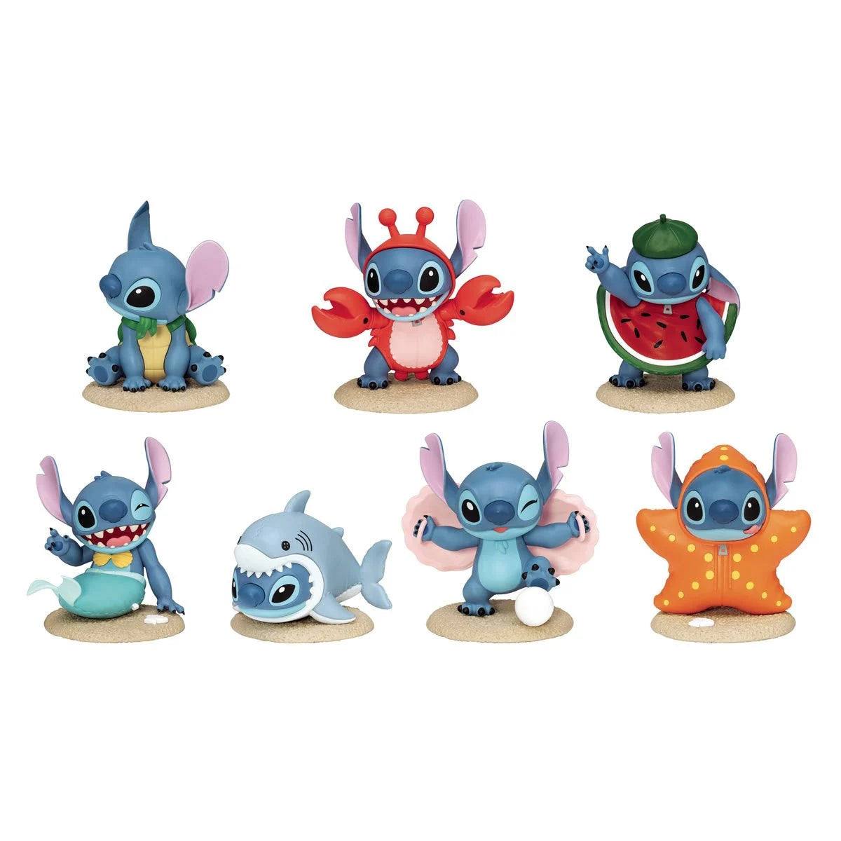 Lilo & Stitch Stitch Summer Dress Up MEA-068 Mini-Figure Blind Box Case of 6