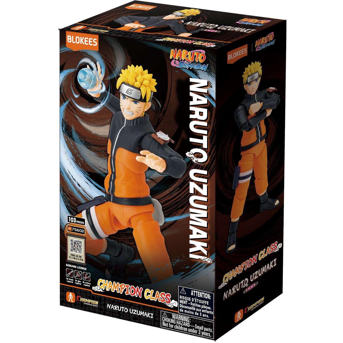 Blokees: Naruto Shippuden - Naruto Uzumaki Champion Class CC02 (Model Kit)