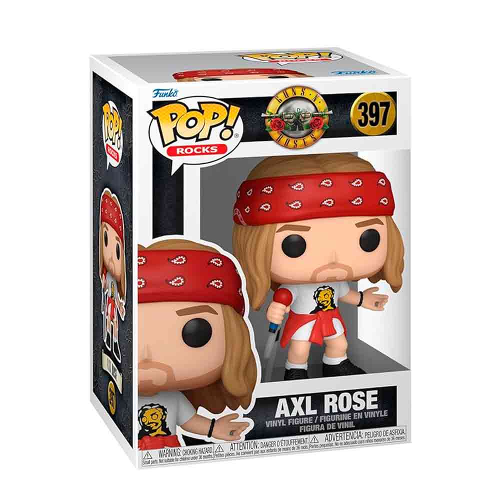 Funko Pop! Rocks: Guns & Roses - Axl Rose (1992´s) - 397
