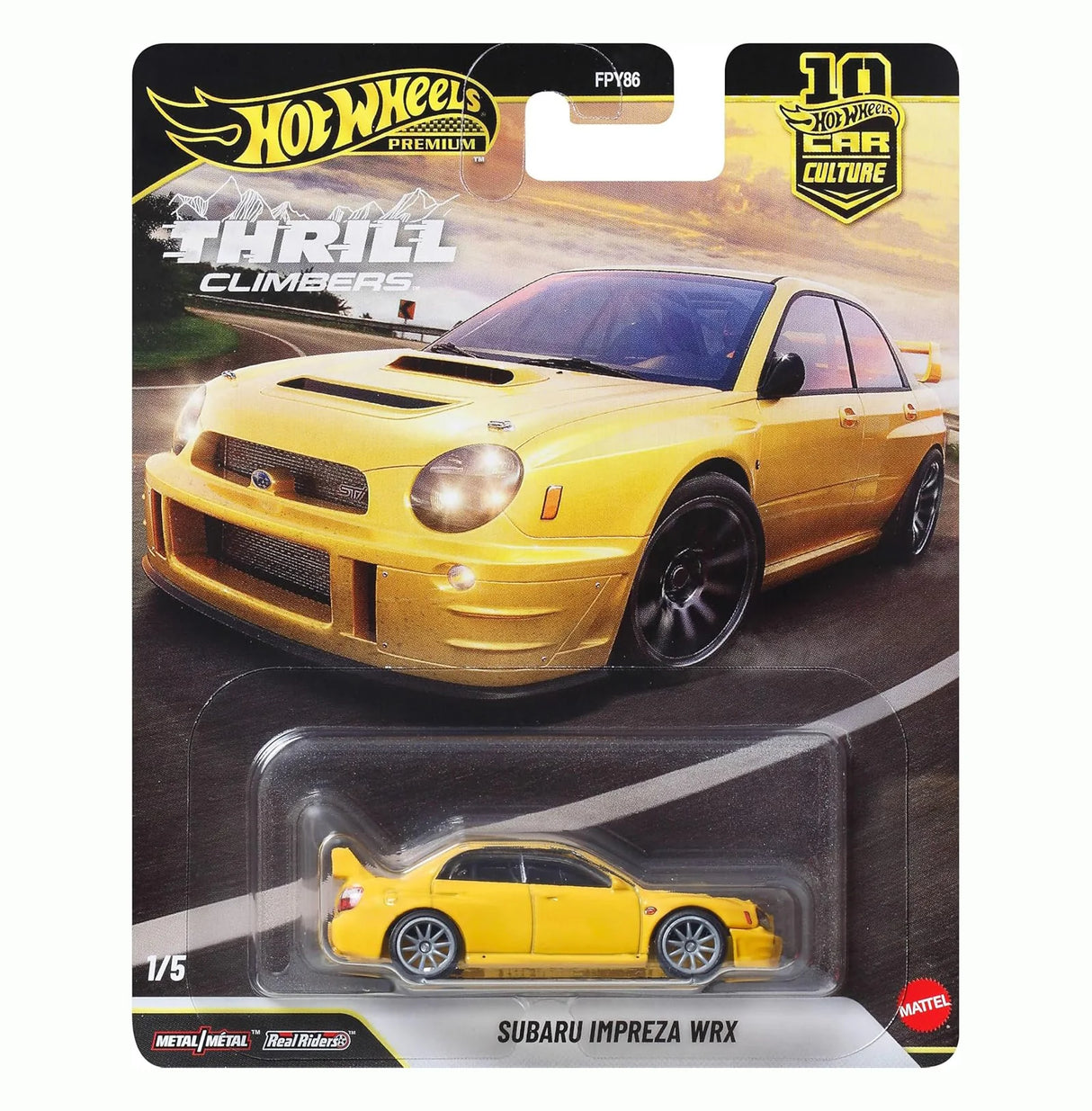 Hot Wheels Car Culture 2026 - Subaru Impreza WRX