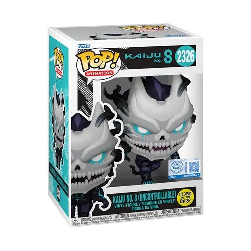 Funko Pop! Animation: Kaiju No. 8 - Kaiju No. 8 (Uncontrollable) 2326 (GITD EED Exclusive)