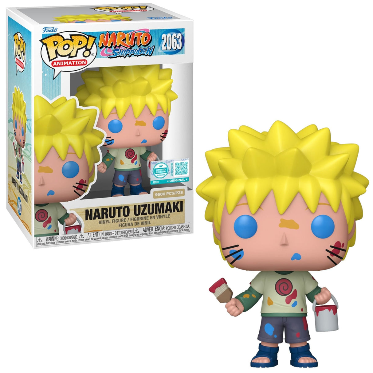 Funko Pop! Anime: Naruto - Naruto Uzumaki 2063 - Exclusive 9500 Pieces