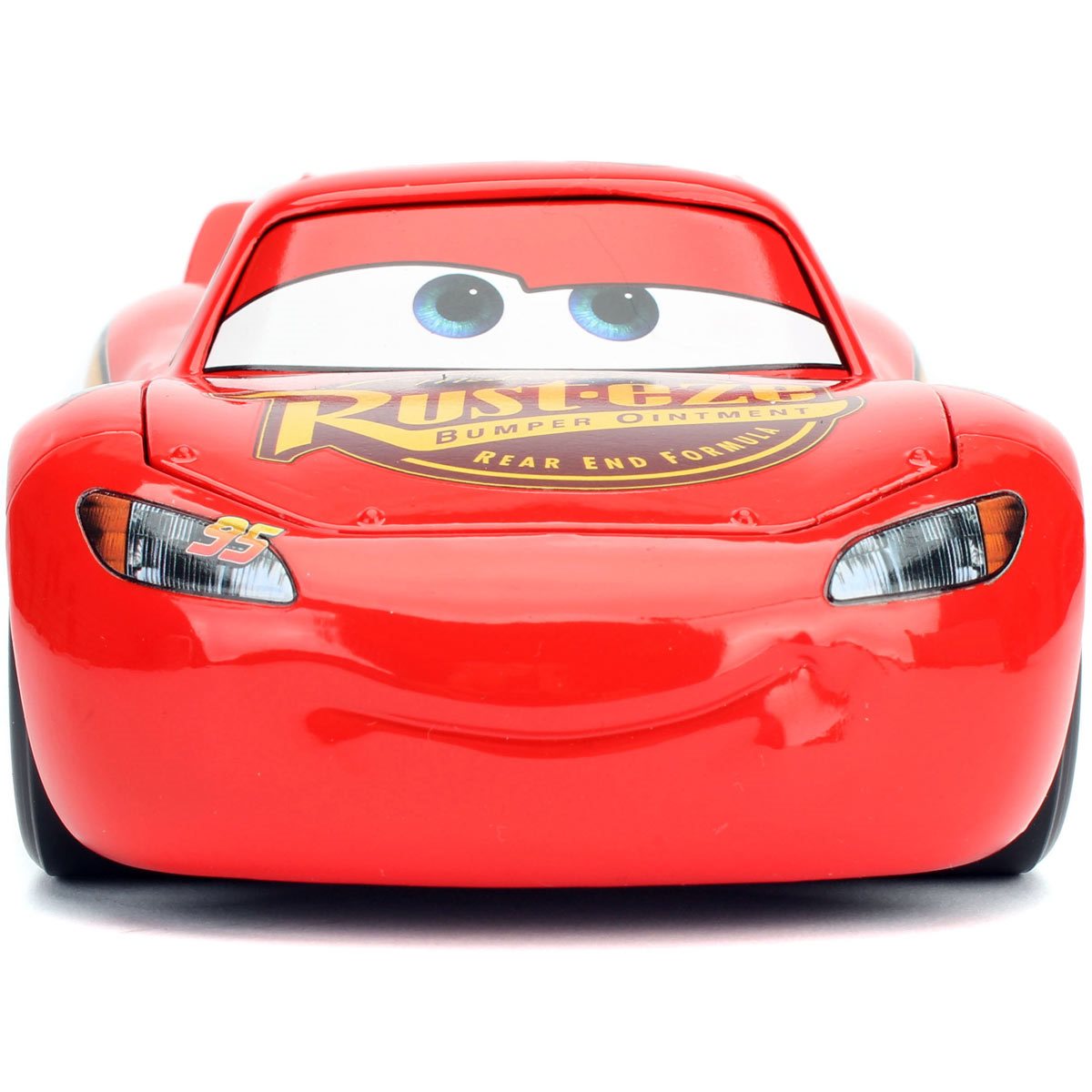 Jada: Die-Cast Metal Vehicle with Tire Rack | Disney Pixar Cars 3 - Lightning McQueen - Escala 1:24