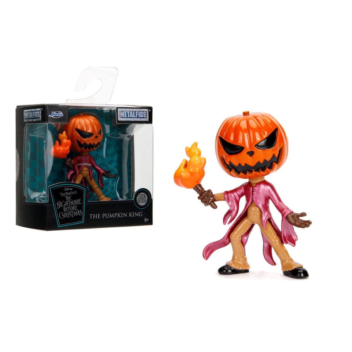 The Nightmare Before Christmas Wave 1 MetalFigs 2 1/2-Inch Die-Cast Metal Mini-Figure Case of 12 - The Pumpkin King