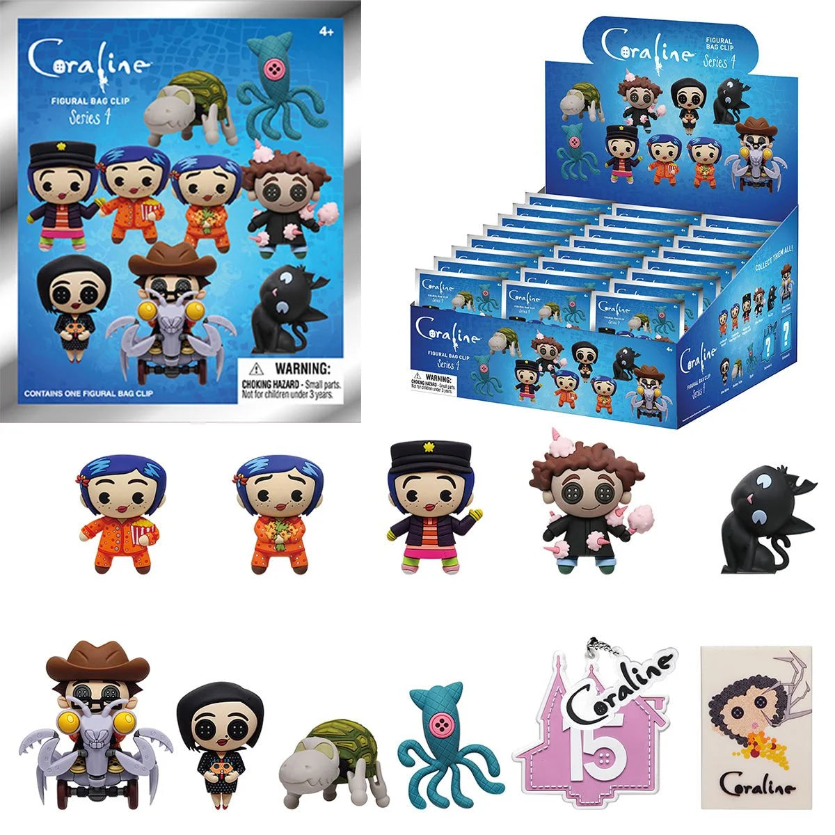 Monogram: Bag Clip - Coraline Series 4 (x unidad)