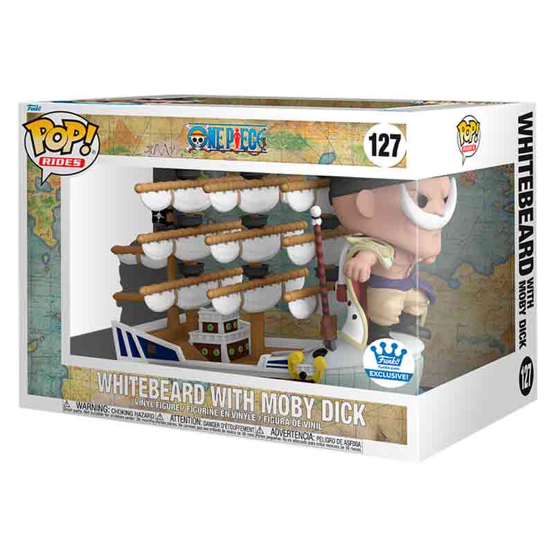 Funko Pop! Anime: One Piece - Whitebeard W/ Moby Dick 127 (Ride)