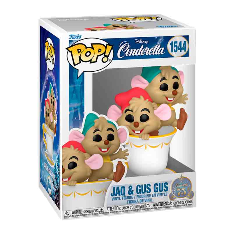 Funko Pop! Disney: Cenicienta - Jaq & Gus Gus 1544