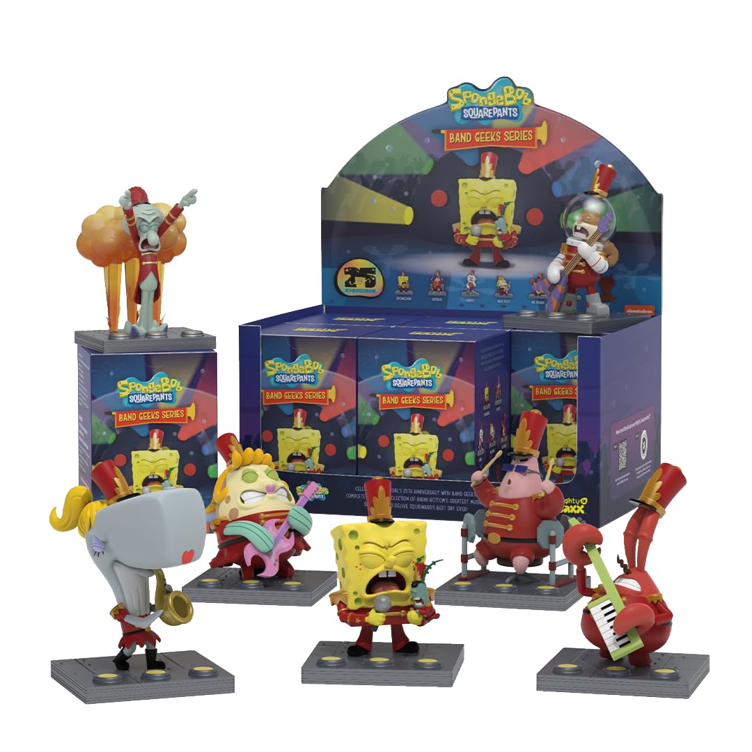Mighty Jaxx - Spongebob Squarepants: Band Geeks - Blind Box (1 unidad)