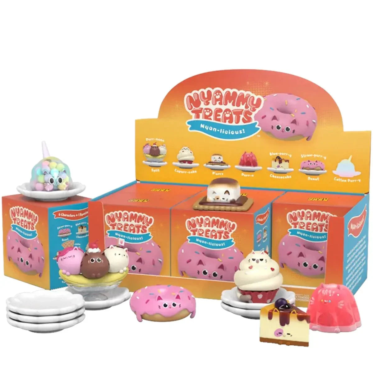 Mighty Jaxx - Nyan-licious! by Nyammy Treats - Blind Box (1 unidad)