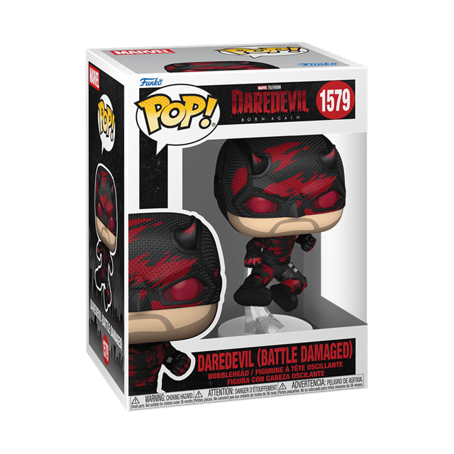 Funko Pop! Marvel: Daredevil: Born Again Season 2 - Daredevil (Battle Damaged) 1579