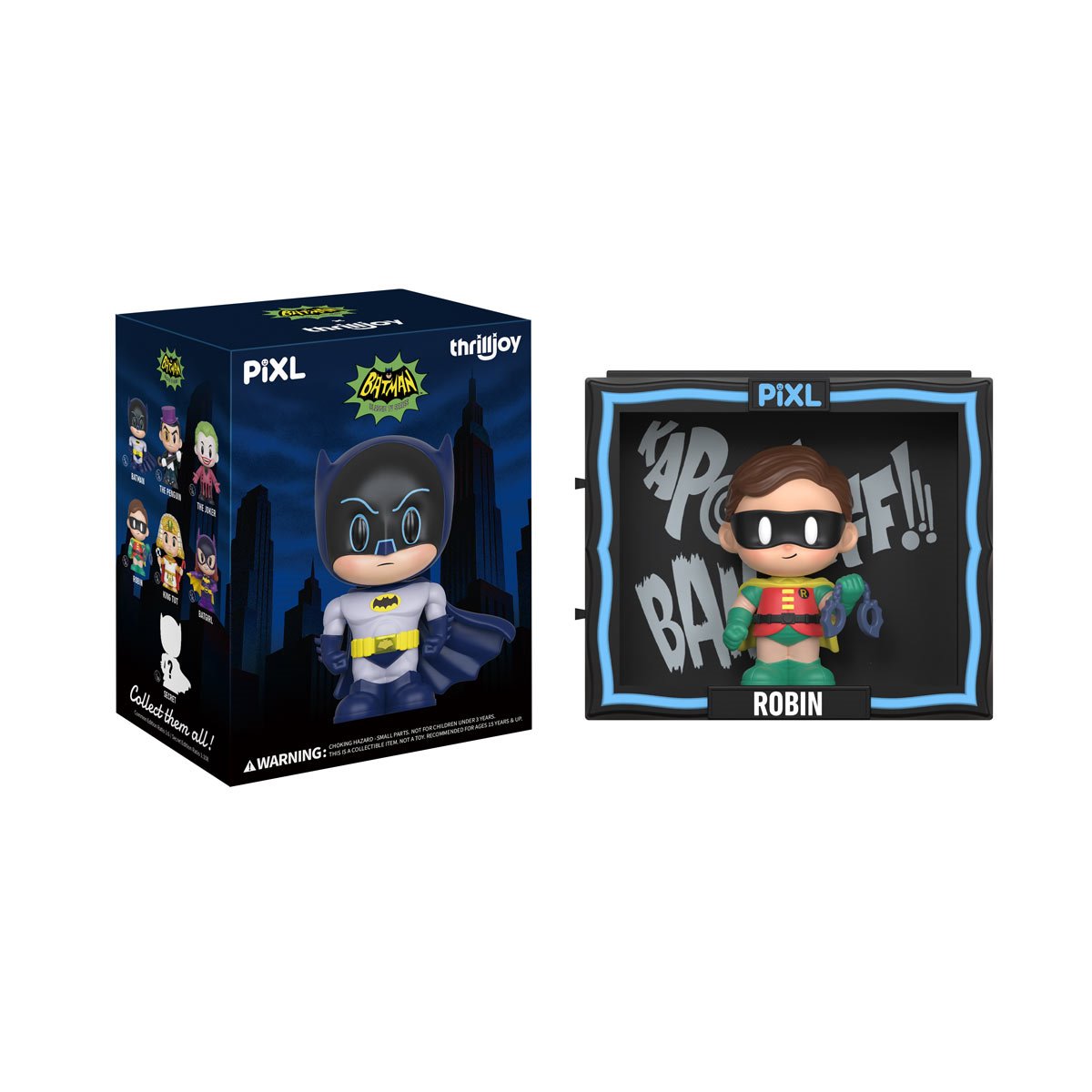 ThrillJoy Mini Pix! Batman Classic TV Series- Blind Box (x unidad)