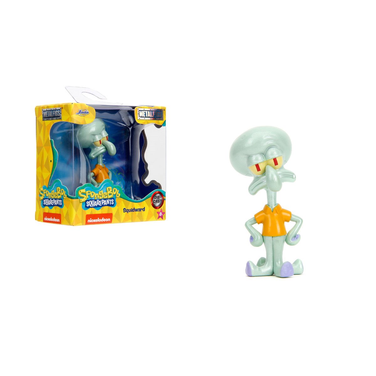 SpongeBob SquarePants Wave 1 MetalFigs 2 1/2-Inch Die-Cast Metal Mini-Figure Case of 12 - Squidward