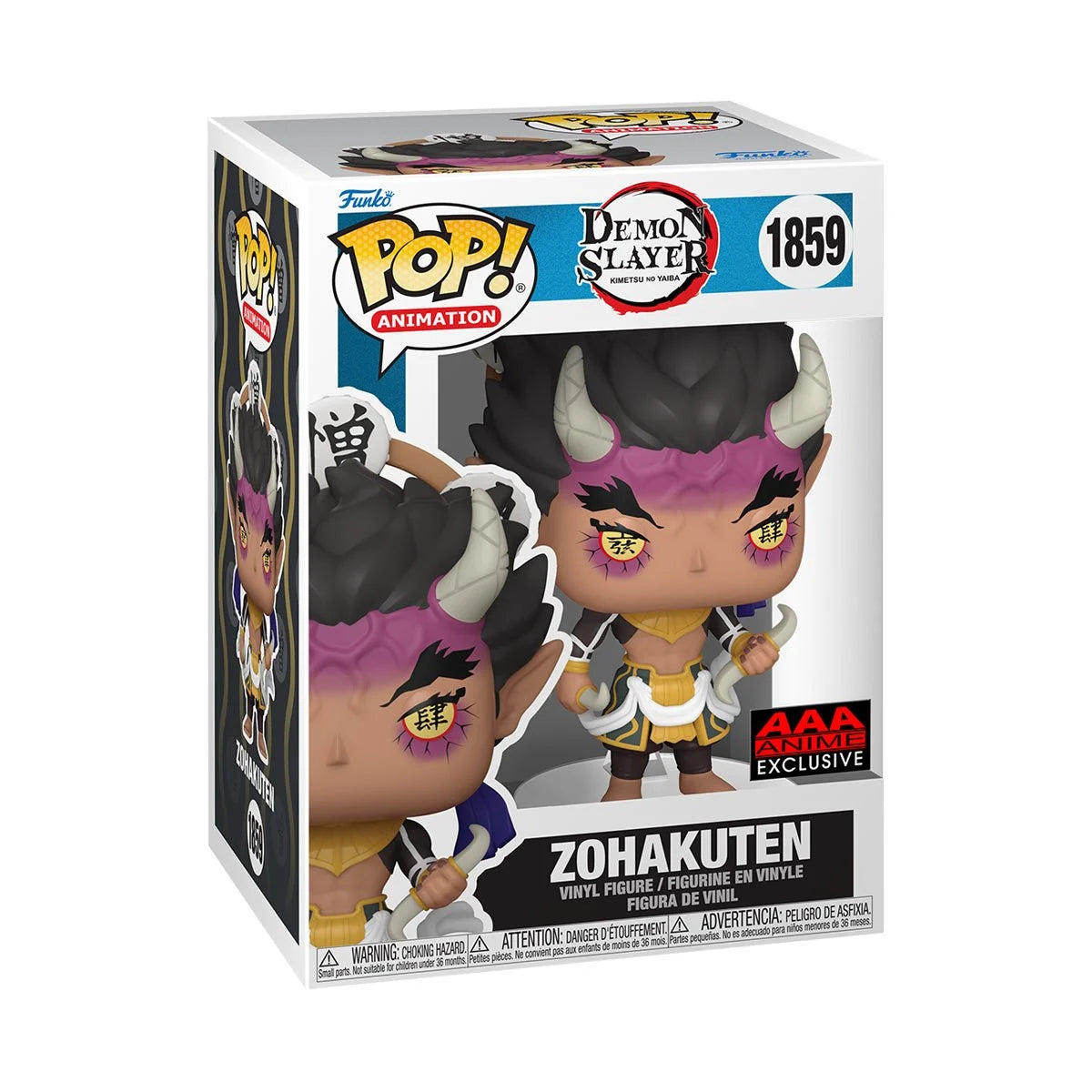 Funko Pop! Anime: Demon Slayer - Hantengu Zohakuten 1859 - AAA Anime Exclusive