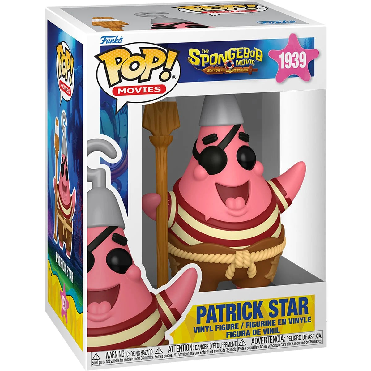 Funko Pop! Animation: The SpongeBob Movie: Search for SquarePants - Patrick Star 1939