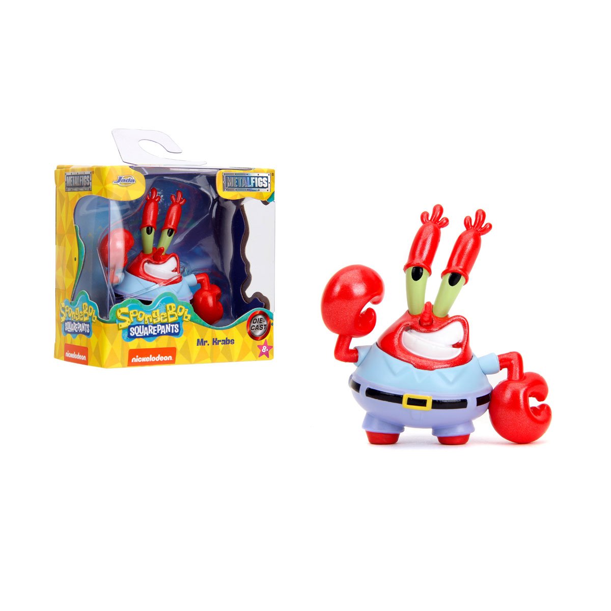 SpongeBob SquarePants Wave 1 MetalFigs 2 1/2-Inch Die-Cast Metal Mini-Figure Case of 12 - Mr. Krabs
