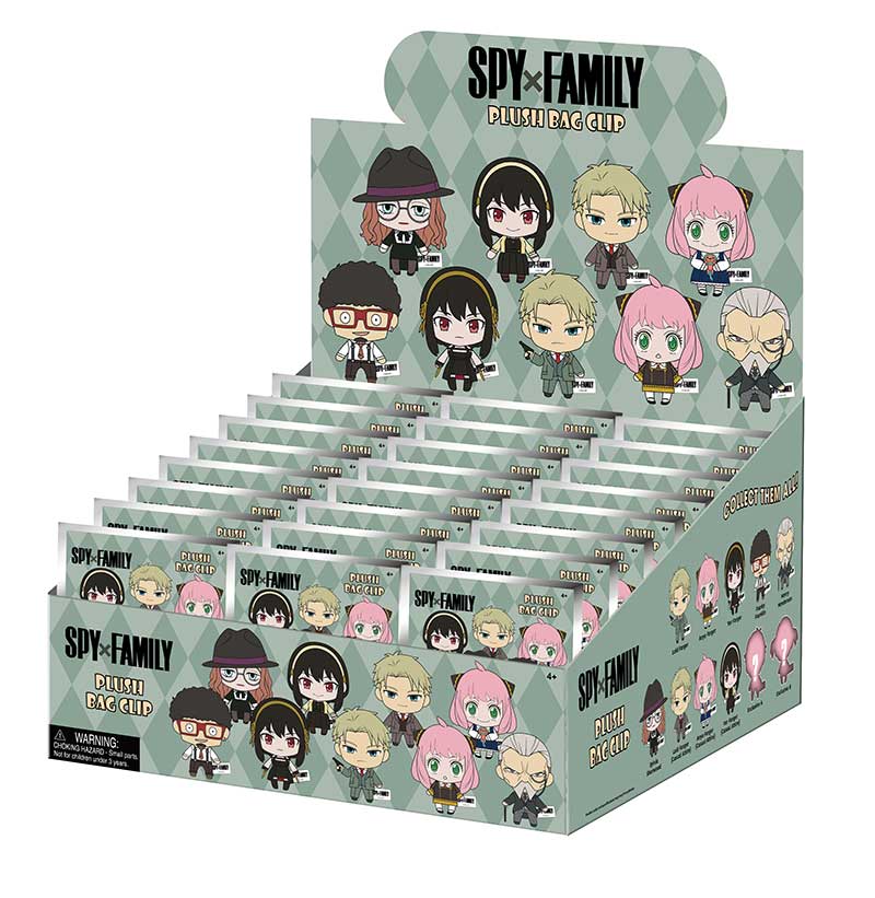 Monogram: PLUSH Bag Clip| Anime - Spy x Family (x unidad)