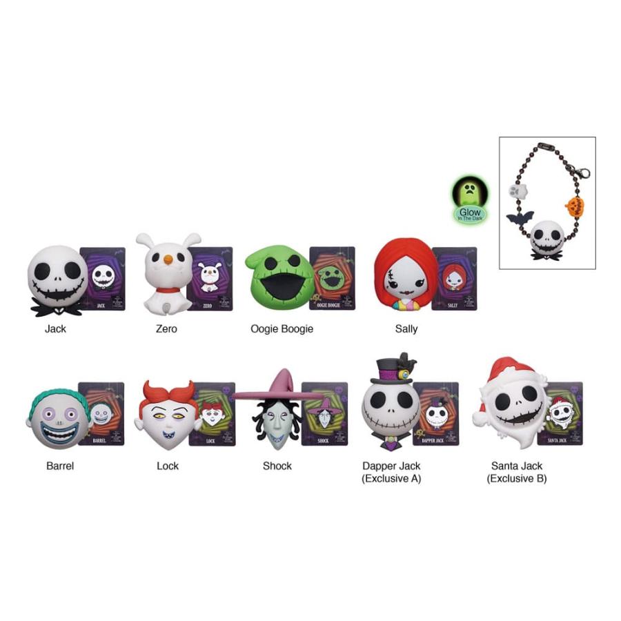Monogram: Charm Bag Clip -The Nightmare Before Christmas - Series 12 (1 unidad)